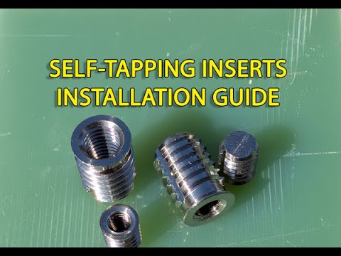 Educational video about thread inserts for metal