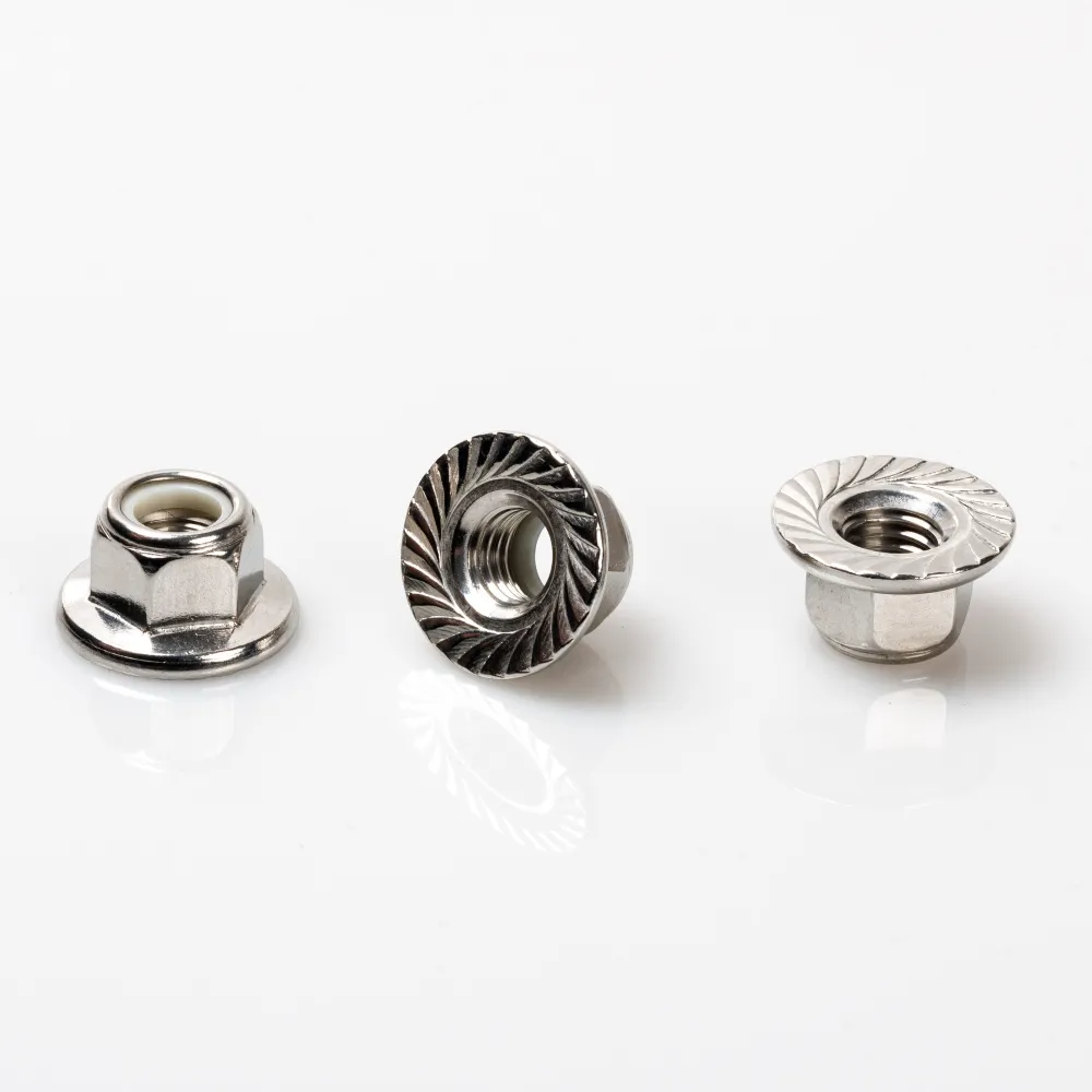 Serrated Flange Hex Nuts & Lock Nuts for Fastening