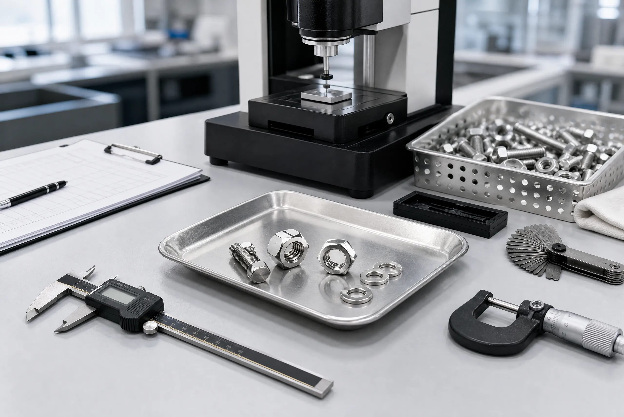 Industrial Fasteners for OEMs: Quality Control & Supplier Selection