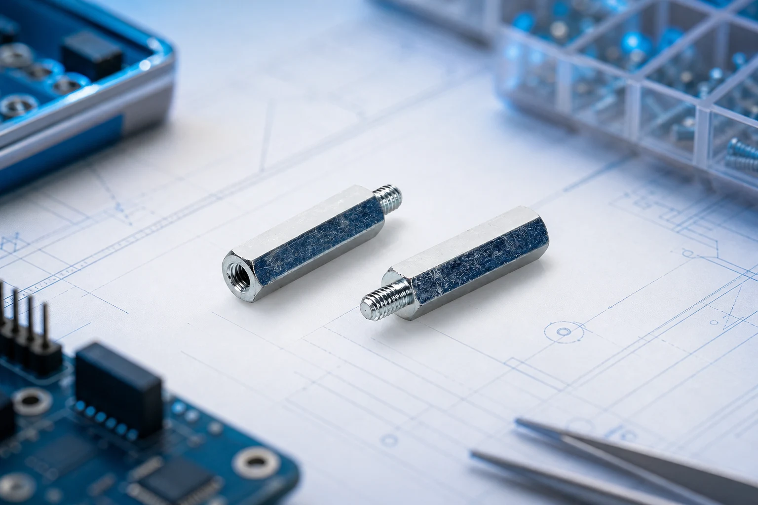 TNHO electronic — official product photo with illustrative scene background (not a real site photo)
