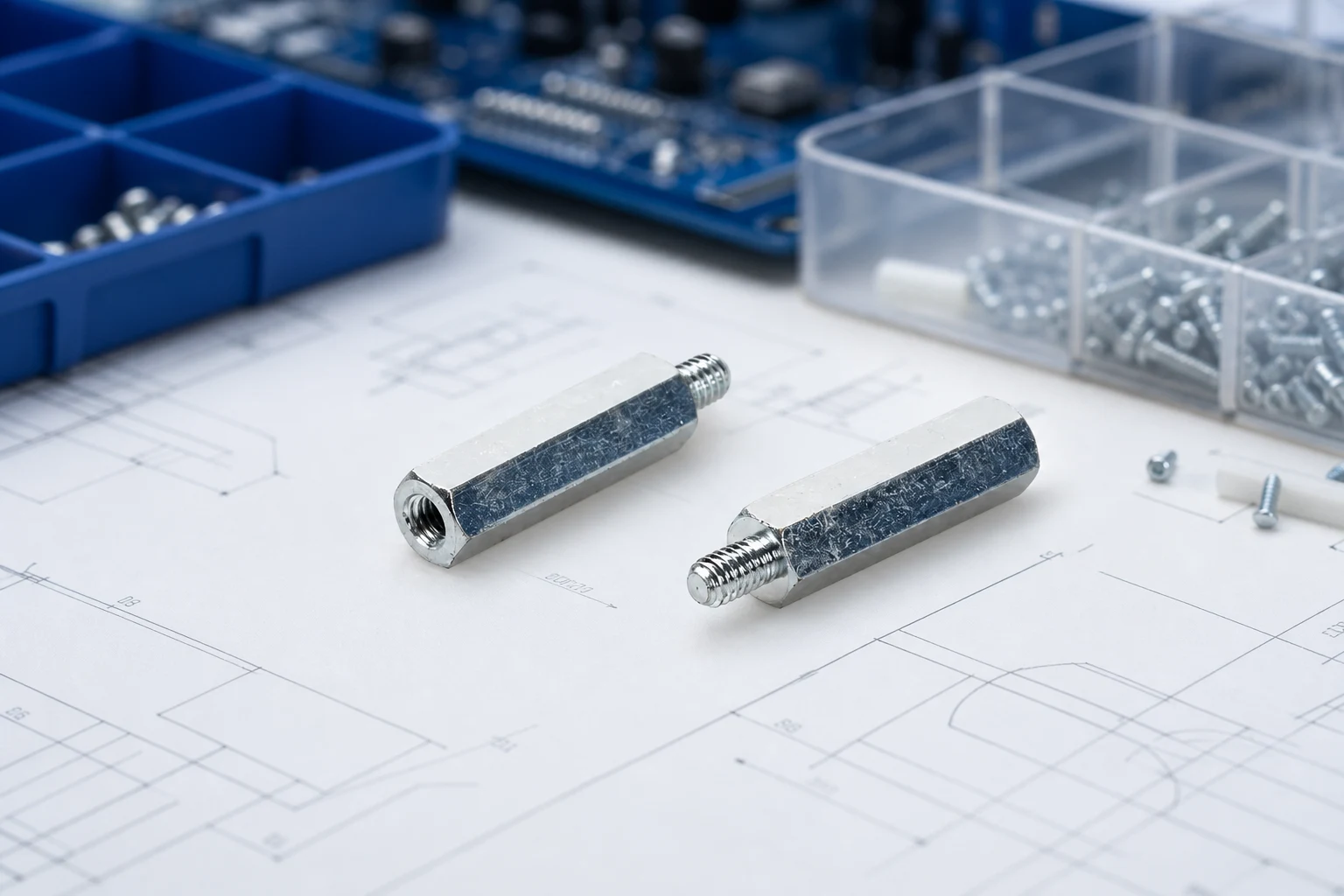 Carriage Bolts for Meter Cabinet Hinges